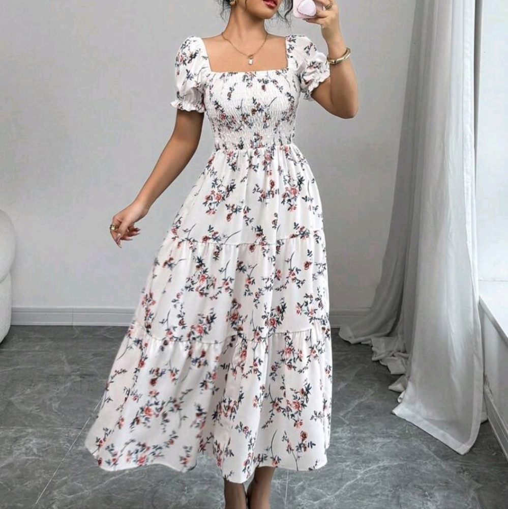 Floral Midi Dress